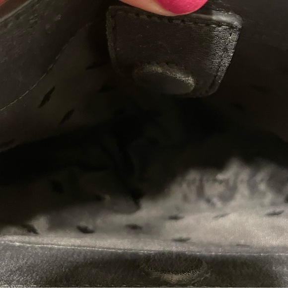 Kate Spade New York Black Leather Triple Compartment Dual Handbag - Picture 2 of 9